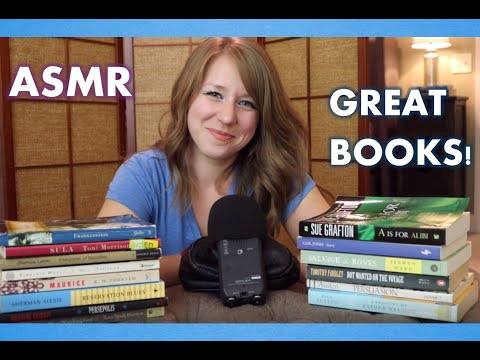 ASMR - My Favorite Books | recommended reading 📖