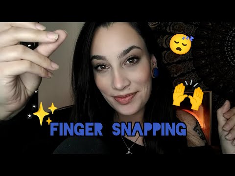 ASMR Fast & Aggressive Finger Snapping | The Snapping NEVER Stops!