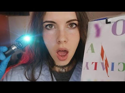 ASMR Craniel Nerve Exam But Everything Is Wrong! 😱