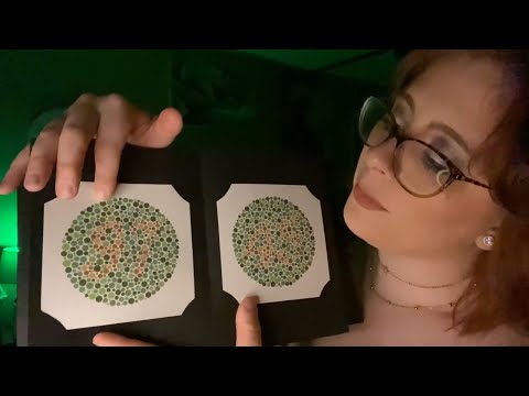 THE MOST TINGLY Unconventional Eye Exam ASMR-Light Triggers, Personal Attention,  Follow The Light