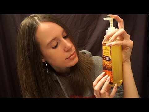ASMR Tapping on Hand Soap Bottles [Soap Sounds, Liquid Shaking, Water Sounds]
