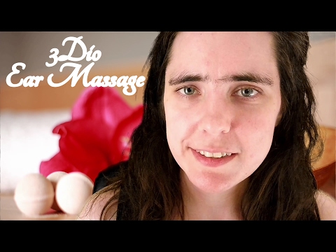 🎍 ASMR 3Dio Ear Massage Role Play 🎍 ☀365 Days of ASMR☀