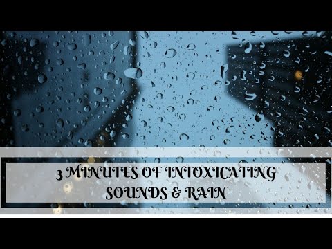 [ASMR] 3 Minutes of INTOXICATING TRIGGERS & RAIN ☂️