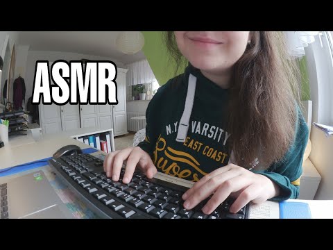 ASMR - Tastaturgeräusche und Maus klicken - Keyboard Sounds and Mouse Click Sounds