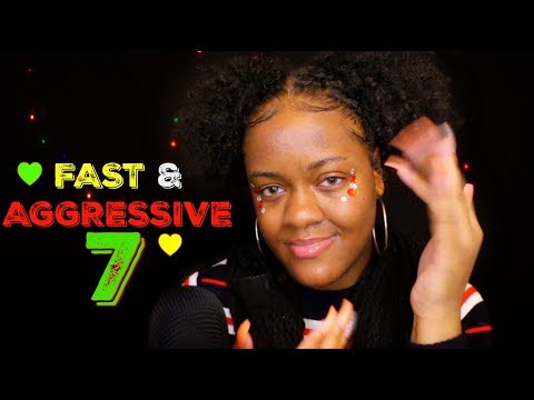 SUPER Fast and Aggressive ASMR Triggers for STRONG Tingles ♡ | PART 7