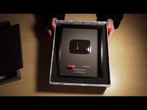 ASMR/Whisper. Silver Play Button Unboxing