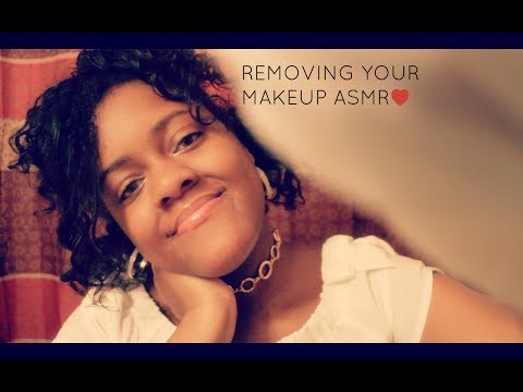 Relaxing Removing Your Makeup Roleplay ASMR/Brushing/Skincare