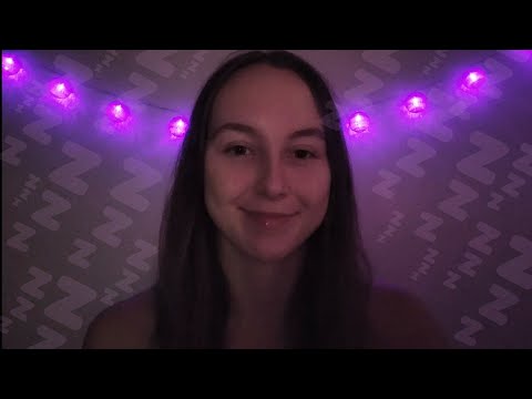 ASMR | Click Here For Amazing Sleep 💜💖  (gentle whispering & tapping in the dark)