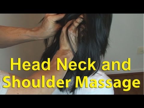Relaxing Neck, Shoulder & Head Massage Therapy ASMR