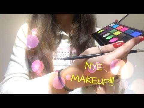 ASMR - ROLEPLAY make up CAPODANNO/New Year's Eve MAKE UP (whispering, tapping, brushing)