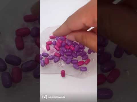 ASMR Tingly Candy and Slime Mixing