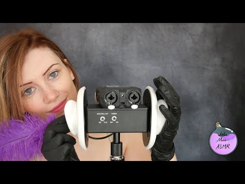 ASMR - No talking Ear to Ear triggers|Latex Gloves| Assorted Triggers