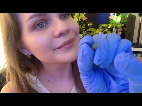ASMR | Full Face of Botox 💫 Glove, Wet Mouth Sounds, Inaudible