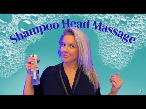 𝓢𝓱𝓪𝓶𝓹𝓸𝓸 𝓜𝓪𝓼𝓼𝓪𝓰𝓮 ASMR 😴 SLEEP in TEN minutes with BRAIN TINGLES 🧴Foam, Bubbles, and Suds!