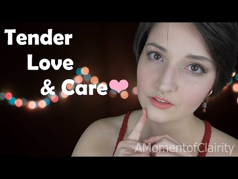 [ASMR] SENSITIVE Mouth Sounds & Face Touching | A Little TLC for YOU ❤