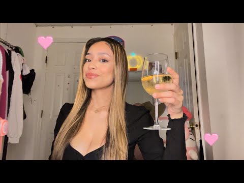 ASMR || WINE+WHISPERS || & GLASS TAPPING🧚🏼‍♀️🍷