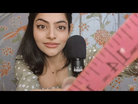 Indian ASMR•Roleplay•sculpture Artist does your face measurements•Hindi asmr
