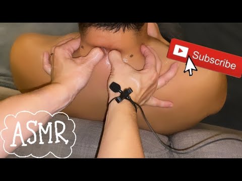 ASMR⚡️Most relaxing neck and shoulder massage with oil! (LOFI)