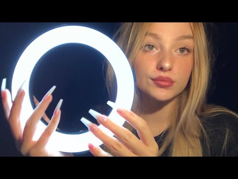 ASMR: Fast LIGHT Mouvements💡⭕️ (Long Nails Tapping)