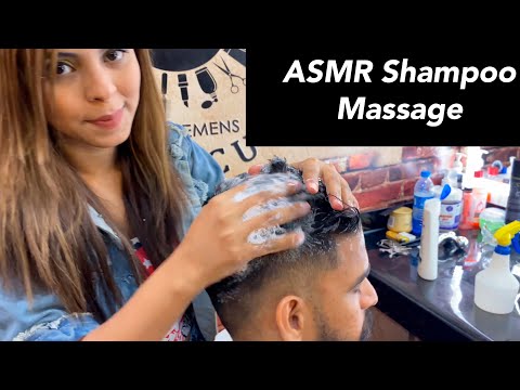 ASMR Firoz Relaxing Hair Shampoo Hair Treatment #scalp treatment Relaxing Massage