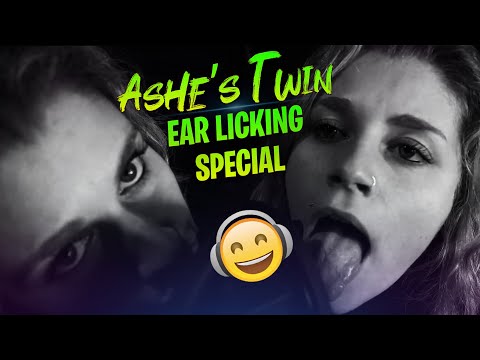 (ASMR) Ashe's Twin Ear Licking Special - Ear Licking ASMR - The ASMR Collection - Tingles/Triggers