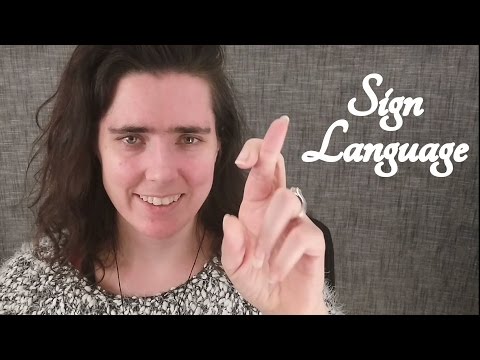 ASMR Sign Language (Days of the Week + More)  ☀365 Days of ASMR☀