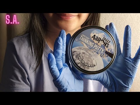 Asmr | Playing with Putty Slime (Quiet)