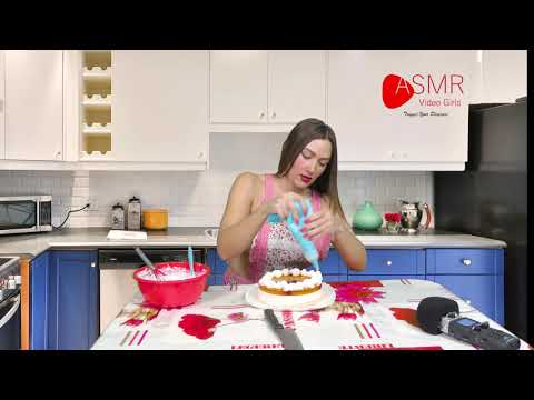Hot Girl Creaming Cake ASMR by Sunshine 18+ Trailer
