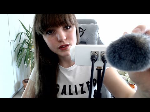 ASMR - breathing sounds and visual triggers