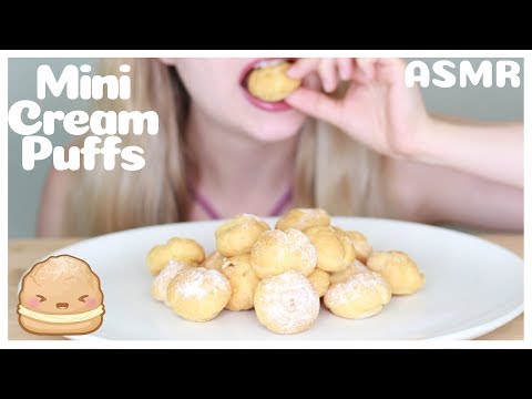 ASMR: Cream Puffs *Eating Sounds* (no talking)