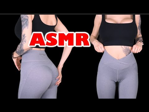 ASMR Aggressive Leggings Scratching - Fabric Sounds - No talking