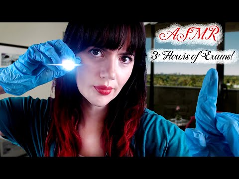 [ASMR] 3+ Hours of Cranial Nerve Examinations ~ Doctor Roleplays for Sleep and Relaxation