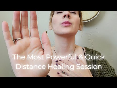 The Most Powerful & Quick Distance Healing Session