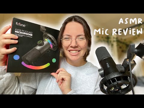 ASMRtist Reviews the Fifine K658 Podcast Microphone (whispered)