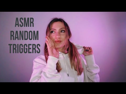ASMR TRIGGERS FOR RELAXATION (timestamps)