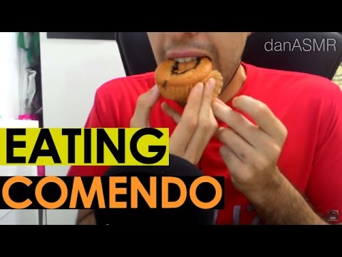 Comendo :) eating video (Português / Portuguese)