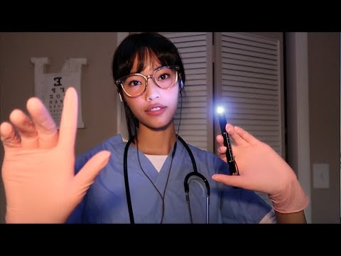 Relaxing Cranial Nerve Exam Roleplay 😌  ASMR Medical Check-Up for Sleep & Stress Relief 🩺