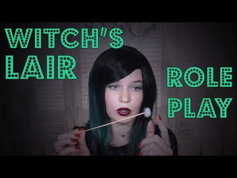 Witch's Lair | Soft-Spoken Halloween-Themed Role Play | Binaural HD ASMR