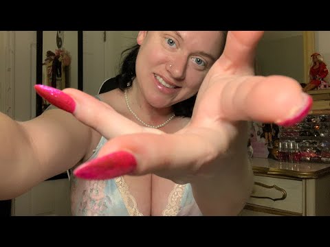 ASMR Pulling, Plucking, and Snapping Away Negative Energy (fast & aggressive)