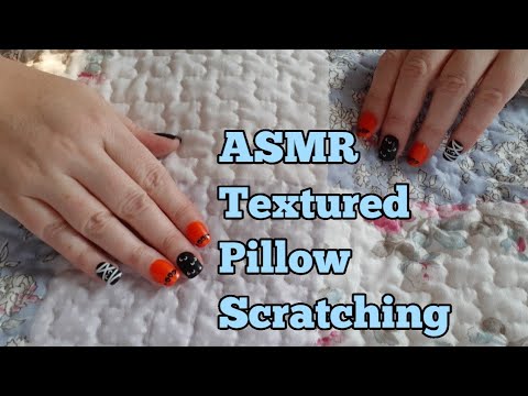 ASMR Textured Pillow Scratching