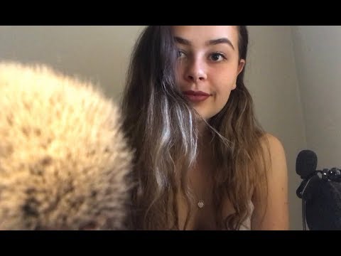 ASMR- Doing Your Makeup (Roleplay) Up Close & Gentle Whisper