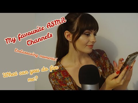 ASMR Q&A~ Whispered get to know me!