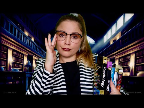 Library ASMR 📚 | Typing, Page Flipping, Card Scanning | Soft Spoken