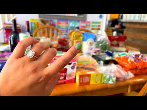 ASMR| Grocery Haul ✨requested✨ (TINGLY VOICEOVER)