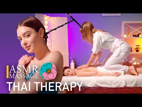 ASMR | MASSAGE | Thai FULL BODY massage holistic therapy no talking 4k video