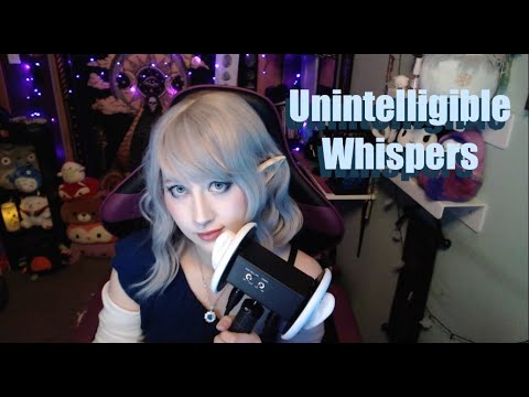 Unintelligible Whispers - winter elf helps you relax asmr