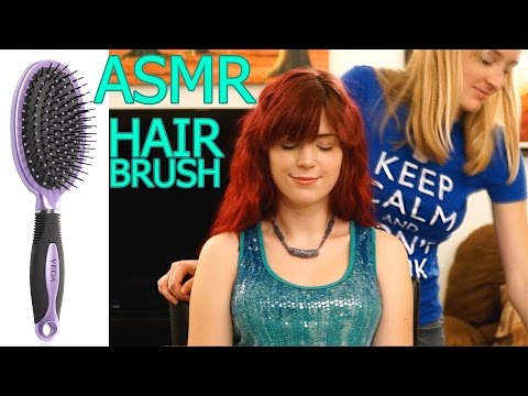 Keep Calm & ASMR Hair Brushing #10 No Talking Relaxing Sound Tingle Triggers