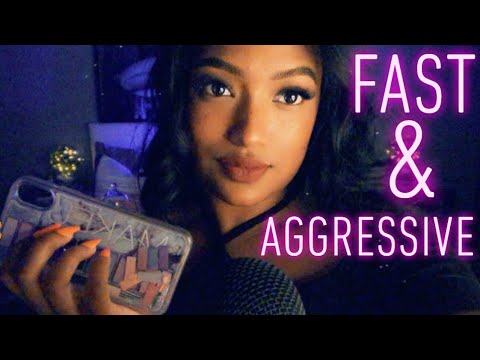ASMR | 30 Minutes of Fast & Aggressive Triggers for Your Tingle Immunity 💖
