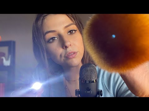 ASMR Tracing Your Face w Different Props 🥸