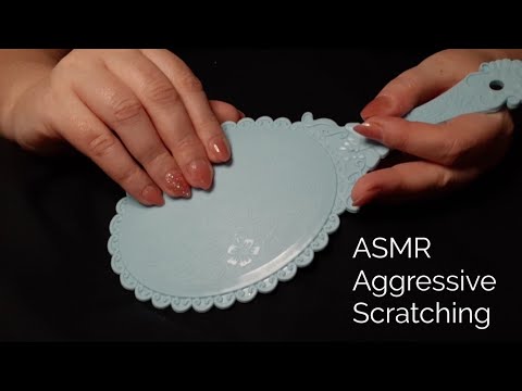 ASMR Aggressive Textured Scratching -No Talking